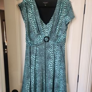 NWOT Mint and Black Dress